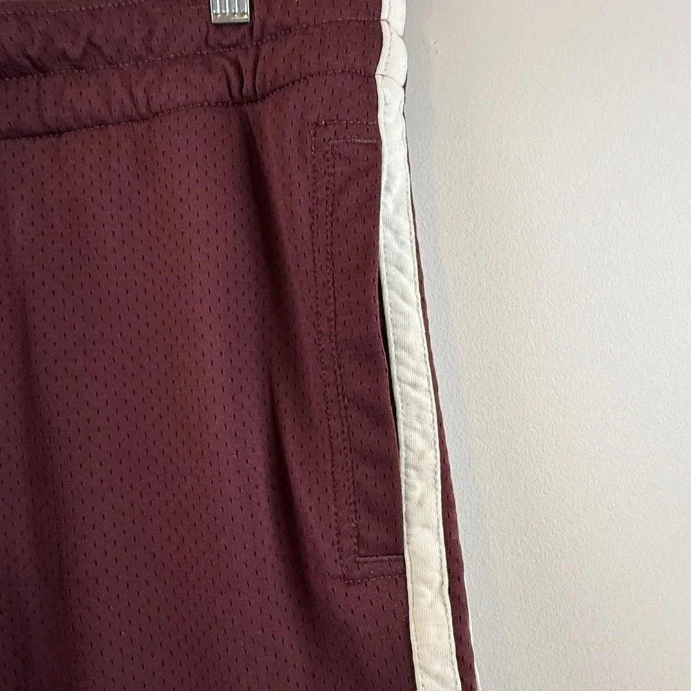 Abercrombie & Fitch Shorts Mens Medium Athleisure Collegiate Mesh Varsity Track